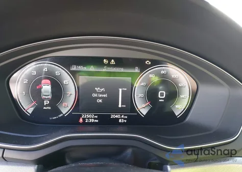 2023 Audi A5 Sportback Premium Plus 45 Tfsi S Line Quattro S Tronic z USA, uszkodzony, nr VIN WAUFACF52PA028959